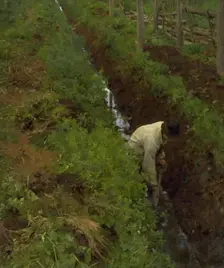 Dredging a Ditch, 1886. Creator: Erik Werenskiold