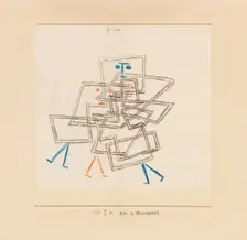Drei in Verworrenheit, 1930. Creator: Klee, Paul (1879-1940)