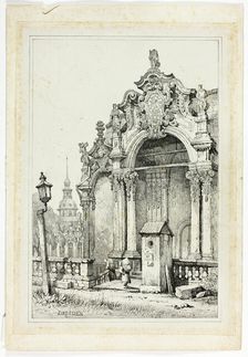 Dresden, 1833. Creator: Samuel Prout