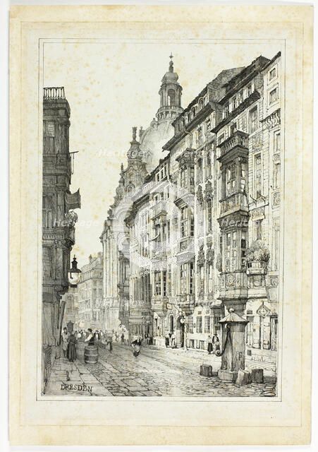 Dresden, 1833. Creator: Samuel Prout.