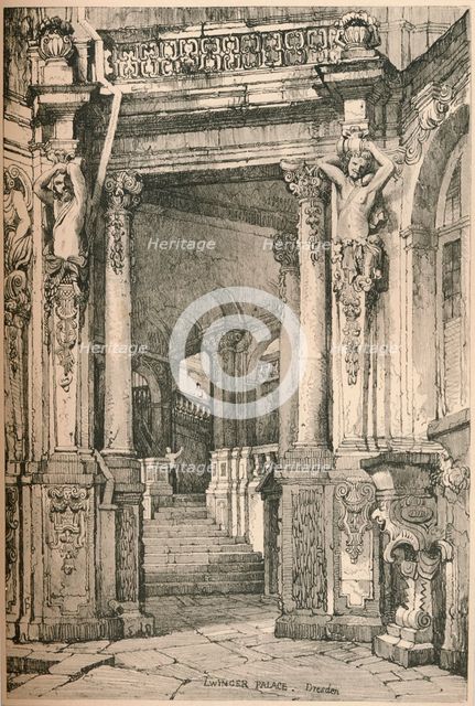 'Dresden', c1820 (1915). Artist: Samuel Prout.