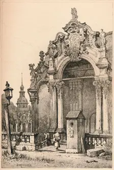Dresden c1820 (1915). Artist: Samuel Prout