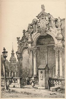 Dresden c1820 (1915). Artist: Samuel Prout