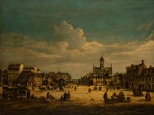 Dresden Neustadt with a View Towards the North, after 1750. Creator: Unknown