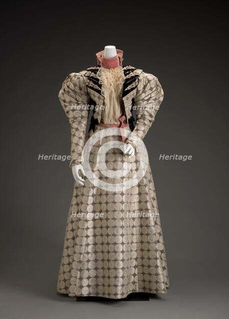 Dress, 1894-1896. Creator: Unknown.