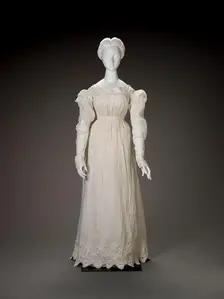 Dress, 1820s. Creator: Unknown