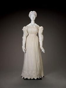 Dress, 1820s. Creator: Unknown