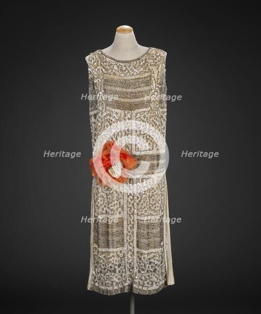 Dress, 1920s. Creator: Anna Griffin.