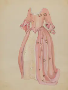 Dress, 1935/1942. Creator: Charles Criswell
