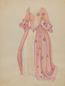 Dress, 1935/1942. Creator: Charles Criswell