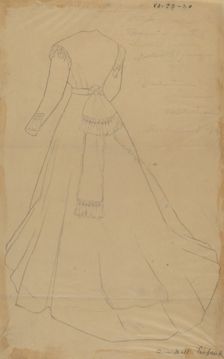 Dress, 1935/1942. Creator: Ann Belle N. Eubank