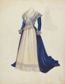 Dress, 1935/1942. Creator: Arthur Sander