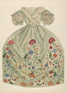 Dress, 1935/1942. Creator: Betty Fuerst