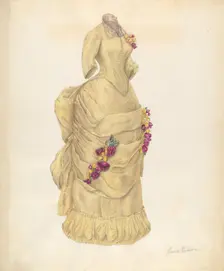 Dress, 1935/1942. Creator: Bessie Forman