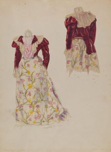 Dress, 1935/1942. Creator: George B. Wally
