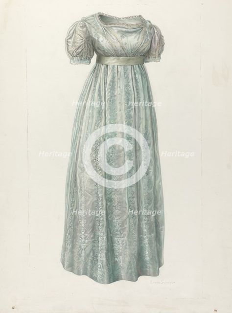 Dress, 1935/1942. Creator: Erwin Schwabe.