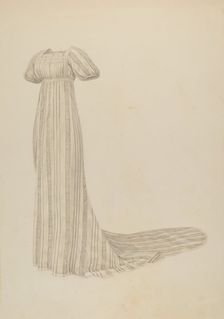 Dress, 1935/1942. Creator: Henry De Wolfe