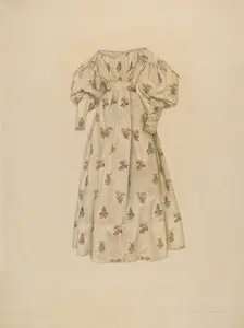 Dress, 1935/1942. Creator: Irene Lawson