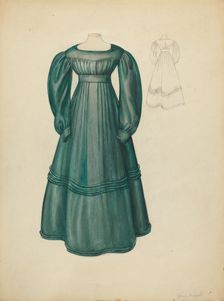 Dress, 1935/1942. Creator: Jean Peszel