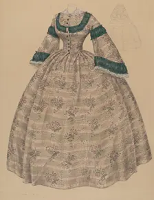 Dress, 1935/1942. Creator: Melita Hofmann