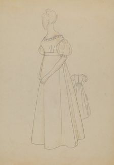 Dress, 1935/1942. Creator: Melita Hofmann