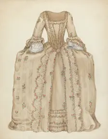 Dress, 1935/1942. Creator: Ruggiero Pierotti