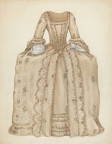 Dress, 1935/1942. Creator: Ruggiero Pierotti
