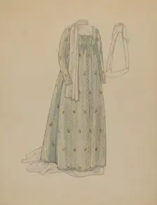 Dress, 1935/1942. Creator: William Hoffman