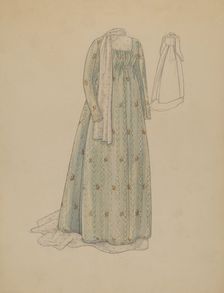Dress, 1935/1942. Creator: William Hoffman