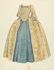 Dress, 1935/1942. Creator: Unknown