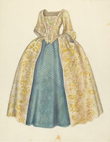 Dress, 1935/1942. Creator: Unknown