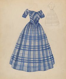 Dress, 1935/1942. Creator: Unknown