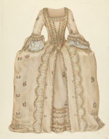 Dress, 1935/1942. Creator: Unknown