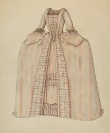 Dress, 1935/1942. Creator: Virginia Berge