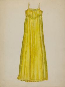 Dress, 1935/1942. Creator: Edna C. Rex