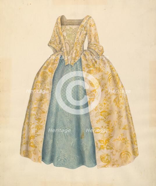 Dress, 1935/1942. Creator: Melita Hofmann.