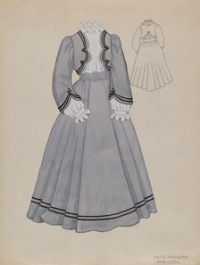 Dress, 1936. Creator: Marie Famularo