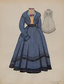 Dress, 1936. Creator: Marie Famularo