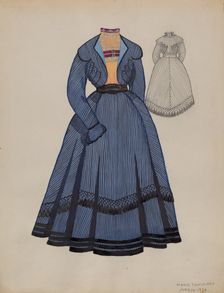 Dress, 1936. Creator: Marie Famularo