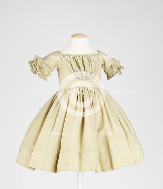 Dress, American, 1845-50. Creator: Unknown.