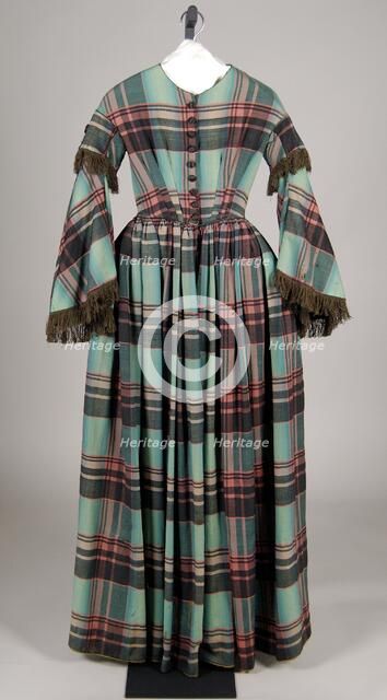Dress, American, 1855-60. Creator: Unknown.