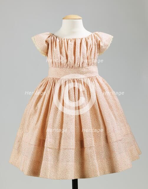 Dress, American, 1860-69. Creator: Unknown.