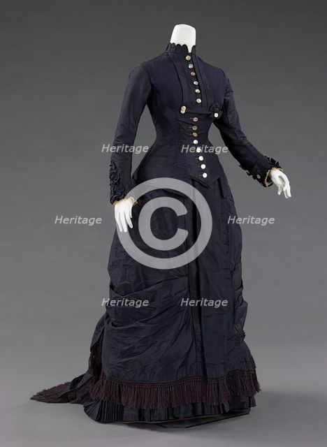 Dress, American, 1877. Creator: Mrs. F. M. Carroll.