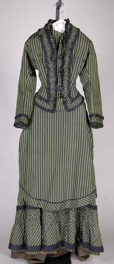 Dress, American, 1878. Creator: Unknown