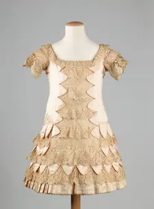 Dress, American, 1879. Creator: Unknown