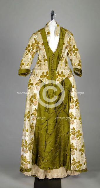 Dress, American, 1885. Creator: Marion E. Dick.