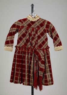 Dress, American, 1885. Creator: Unknown