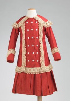 Dress, American, 1886-88. Creator: Unknown