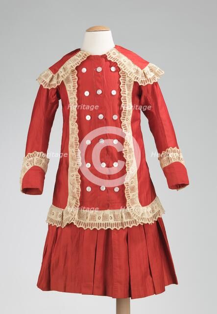 Dress, American, 1886-88. Creator: Unknown.