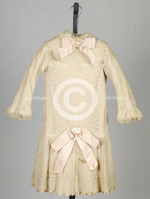Dress, American, 1887. Creator: Unknown.